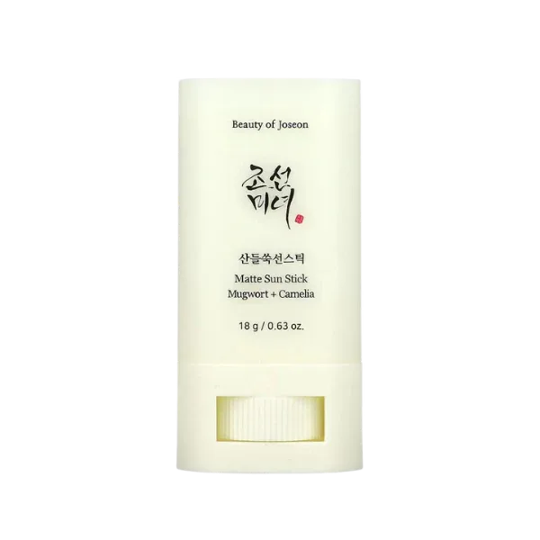 ביוטי אוף ג'וסון סטיק הגנה מאט - Beauty of Joseon Matte Sun Stick: Mugwort + Camelia SPF 50 (18g)