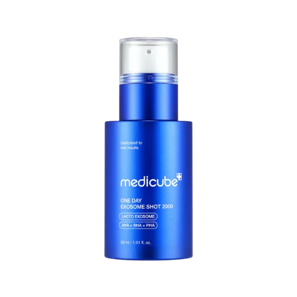 Medicube One Day Exosome Shot 2000 (30ml) - סרום אקסוזום שוט מדיקיוב לכיווץ נקבוביות וחידוש העור