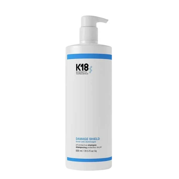 קיי 18 | K18 Damage Shield pH Protective Shampoo שמפו טיפולי להגנה מפני נזקים ושמירה על pH מאוזן - 930ml