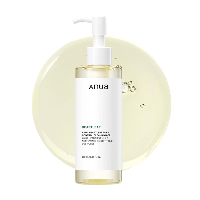 Anua Heartleaf Pore Control Cleansing Oil 200ml | אנואה שמן ניקוי הארטליף פור קונטרול 200 מ"ל