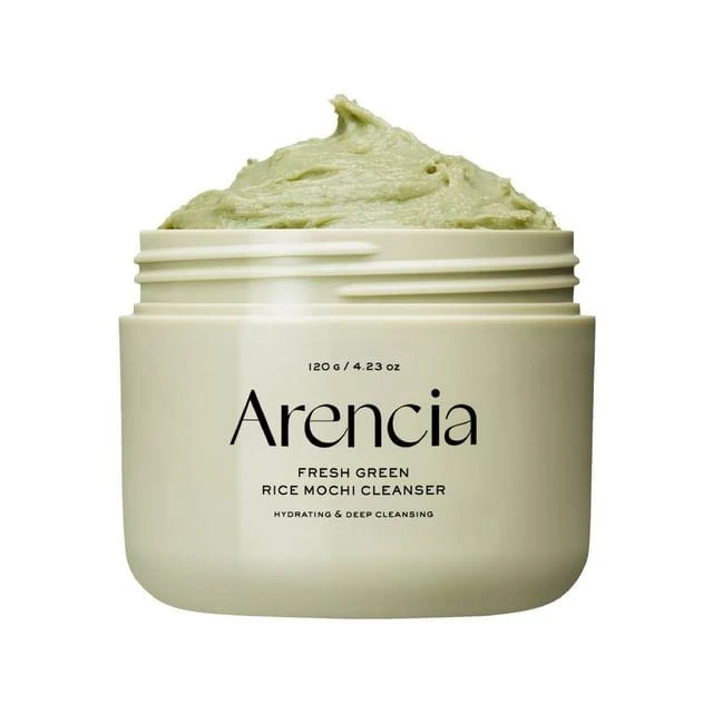 Arencia Fresh Green Rice Mochi Cleanser 120g | ארנסיה ניקוי פנים מוצ'י אורז ירוק 120 גרם