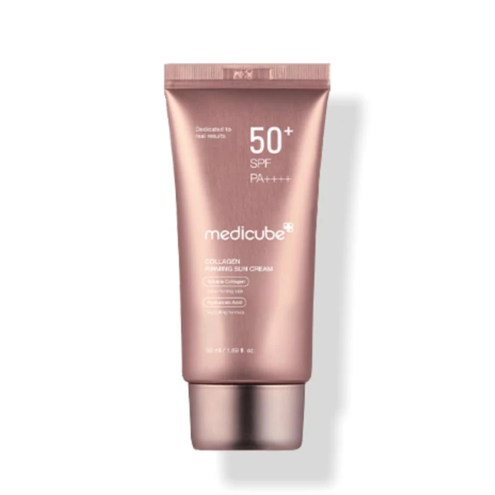 Medicube Collagen Firming Sun Cream SPF50+ PA++++ 50ml | מדיקיוב קרם הגנה קולגן ממצק SPF50+ 50 מ"ל