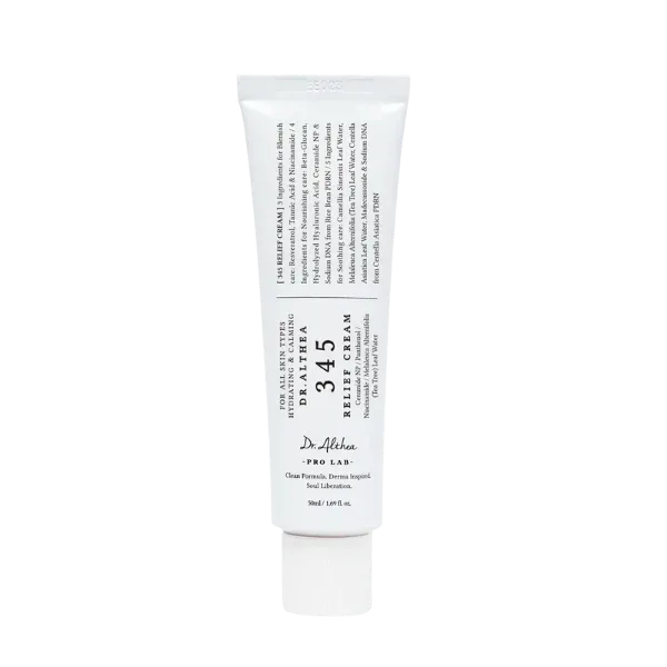 ד"ר אלתיאה 345 רליף קרם - Dr. Althea 345 Relief Cream (50ml) - לשיקום העור והרגעת אדמומיות