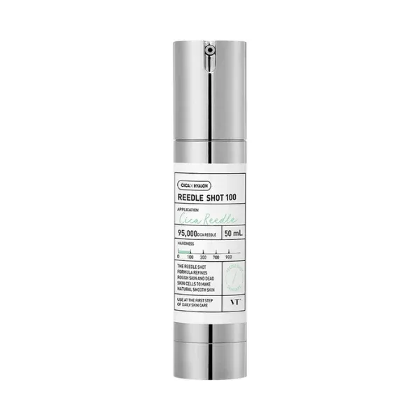 וי.טי קוסמטיקס רידל שוט 100 - VT Cosmetics Reedle Shot 100 (50ml) - סרום מיקרו-מחטים לחידוש ושיפור מרקם העור