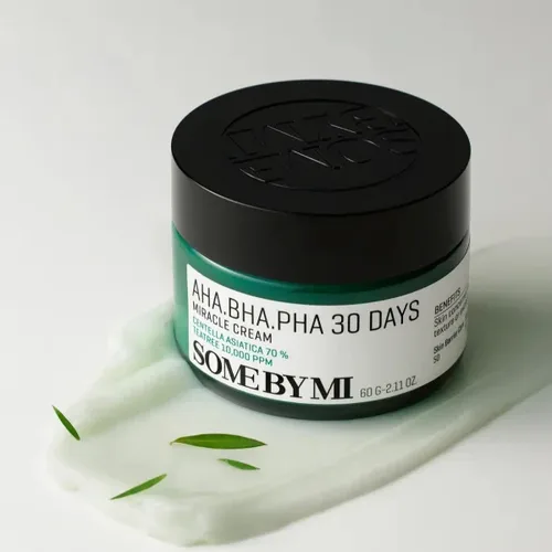 סום ביי מי קרם פנים מירקל 30 הימים - SOME BY MI AHA.BHA.PHA 30 Days Miracle Cream (60g) - לטיפול באקנה והרגעת העור