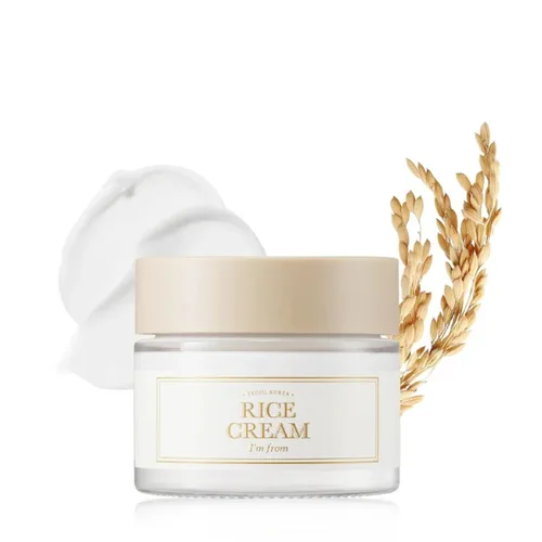 איים פרום קרם לחות אורז להבהרה - I'm From Rice Cream (50g) - למראה עור "זכוכית" ואחיד