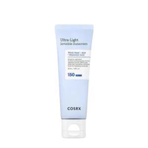קוסרקס קרם הגנה שקוף SPF50 אולטרה קליל ונספג במהירות - 50 מ"ל | COSRX Aloe +++ Soothing Sunscreen SPF50+ PA 