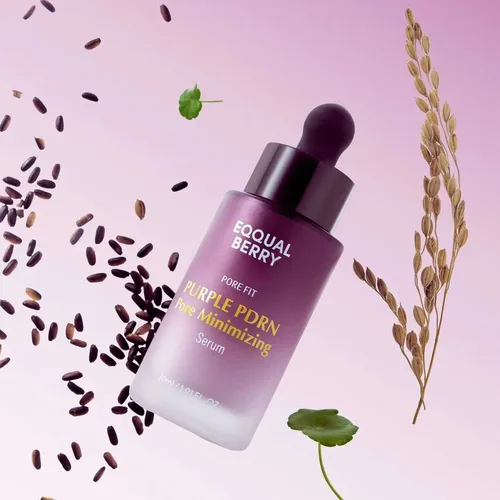 Eqqualberry Purple PDRN Pore Minimizing Serum 28ml | אקוואלברי סרום לצמצום נקבוביות ושיפור מרקם העור 28 מ"ל