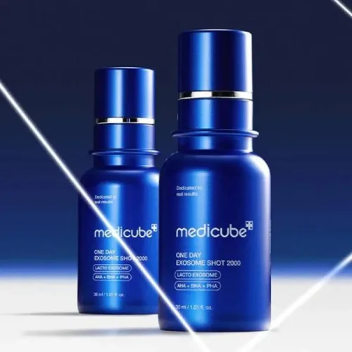 Medicube One Day Exosome Shot 2000 (30ml) - סרום אקסוזום שוט מדיקיוב לכיווץ נקבוביות וחידוש העור