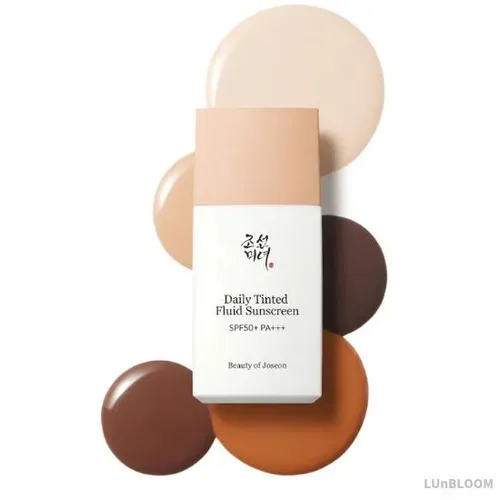 ביוטי אוף ג'וסון | Beauty of Joseon Daily Tinted Fluid Sunscreen הגנה וכיסוי טבעי גוון P110 - תכולה 50 מ"ל