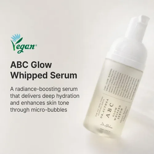 ד"ר אלתיאה | Dr. Althea ABC Glow Whipped Serum סרום מוקצף למראה עור זוהר, אחיד וקורן - 100 מ"ל
