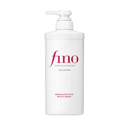 שיסיידו | Shiseido Fino Premium Touch Shampoo פינו שמפו סרום יפני יוקרתי לניקוי, שיקום והזנת השיער - 550ml