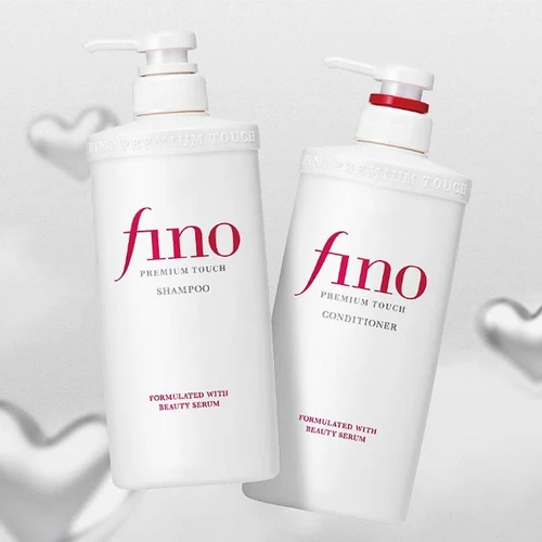 שיסיידו | Shiseido Fino Premium Touch Conditioner פינו מרכך סרום יפני יוקרתי לשיקום אינטנסיבי והזנת השיער - 550ml