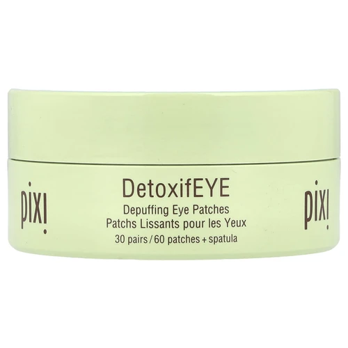 Pixi DetoxifEYE Hydrating Eye Patches 60pcs | פיקסי פאצ'ים לעיניים דטוקסיפאי 60 יח'
