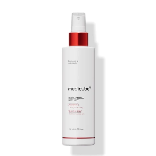 Medicube Red Succinic Acid Body Mist 150ml | מדיקיוב מיסט גוף רד חומצה סוקסינית 150 מ"ל