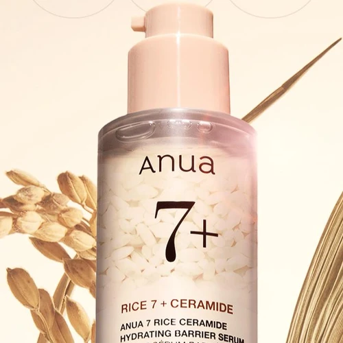Anua Rice 7 Ceramide Hydrating Barrier Serum 50ml | אנואה סרום אורז 7 סרמיד לחיזוק מחסום העור 50 מ"ל