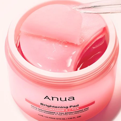 Anua Niacinamide 5 + TXA Brightening Pad 60pcs | אנואה פדים מבהירים ניאצינמיד 5 + TXA 60 יח'