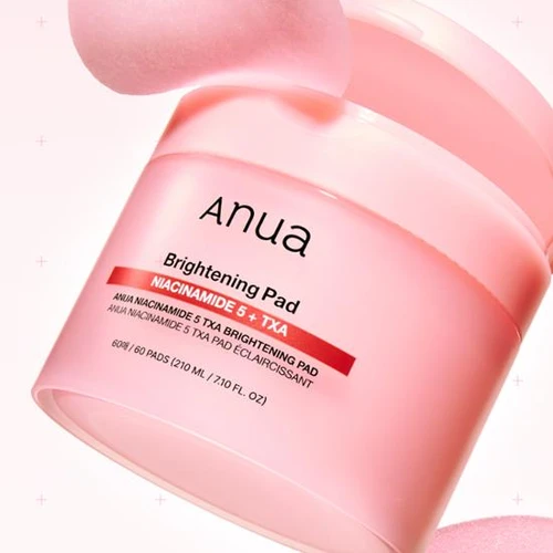 Anua Niacinamide 5 + TXA Brightening Pad 60pcs | אנואה פדים מבהירים ניאצינמיד 5 + TXA 60 יח'