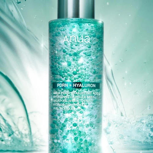 Anua PDRN Hyaluronic Acid Hydrating Capsule Mist 100ml | אנואה מיסט קפסולות PDRN חומצה היאלורונית 100 מ"ל