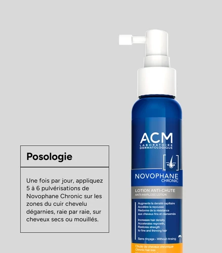 ACM Novophane Anti-Hair Loss Lotion 100ml | ACM נובופאן תרחיץ נגד נשירת שיער 100 מ"ל