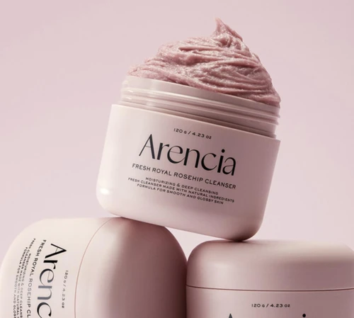 Arencia Fresh Royal Rosehip Cleanser 120g | ארנסיה ניקוי פנים רויאל רוזהיפ 120 גרם