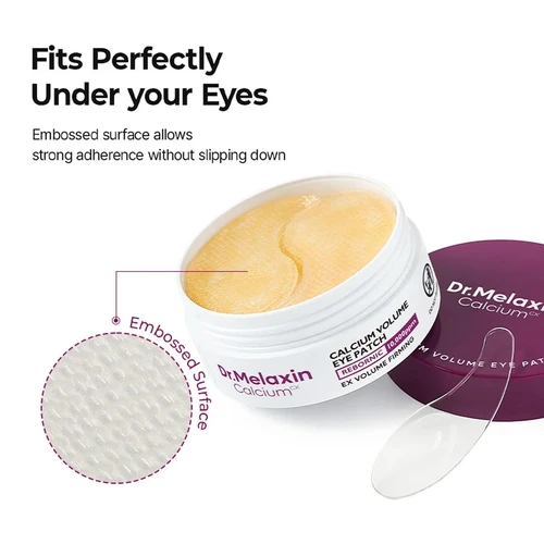 Dr.Melaxin Cemenrete Calcium Volume Eye Patch 60pcs | ד"ר מלקסין פאצ'ים לעיניים קלציום ווליום 60 יח'