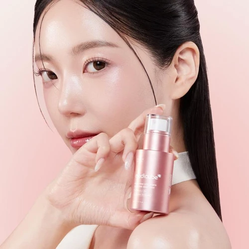 Medicube PDRN Pink Collagen Exosome Shot 7000 Serum | מדיקיוב סרום אקסוזום PDRN פינק קולגן 7000