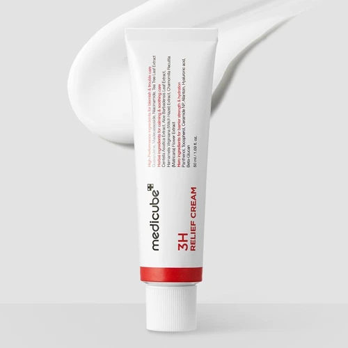 Medicube 3H Relief Cream Soothing Moisturizer 60ml | מדיקיוב קרם הרגעה 3H ריליף 60 מ"ל