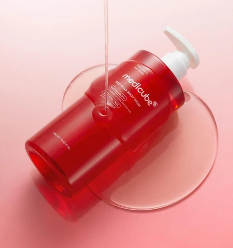 Medicube Red Acne Body Wash 400ml | מדיקיוב סבון גוף רד אקנה 400 מ"ל