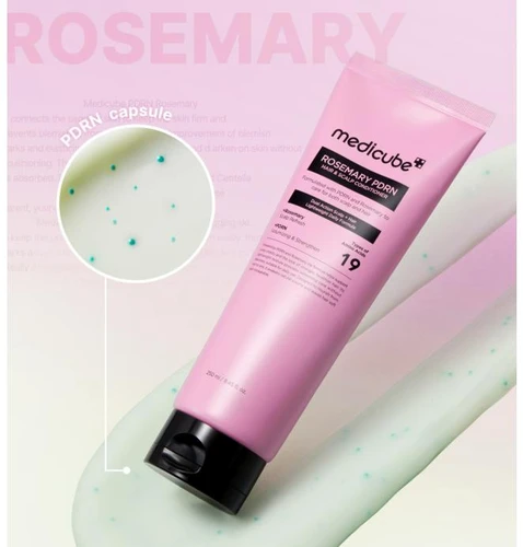 Medicube Rosemary PDRN Hair & Scalp Conditioner 250ml | מדיקיוב מרכך רוזמרין PDRN לשיער וקרקפת 250 מ"ל