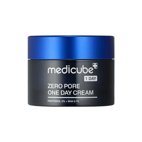 Medicube Zero Pore One Day Cream Panthenol 5% + BHA 50ml | מדיקיוב קרם זירו פור ואן דיי 50 מ"ל