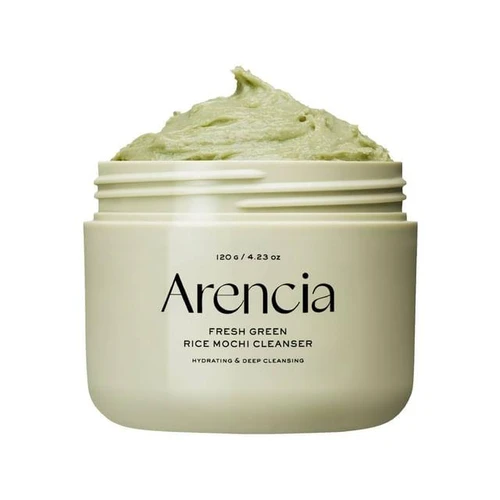 Arencia Fresh Green Rice Mochi Cleanser 120g | ארנסיה ניקוי פנים מוצ'י אורז ירוק 120 גרם