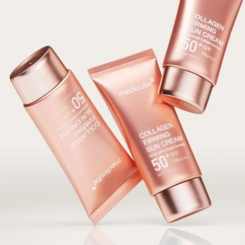 Medicube Collagen Firming Sun Cream SPF50+ PA++++ 50ml | מדיקיוב קרם הגנה קולגן ממצק SPF50+ 50 מ"ל