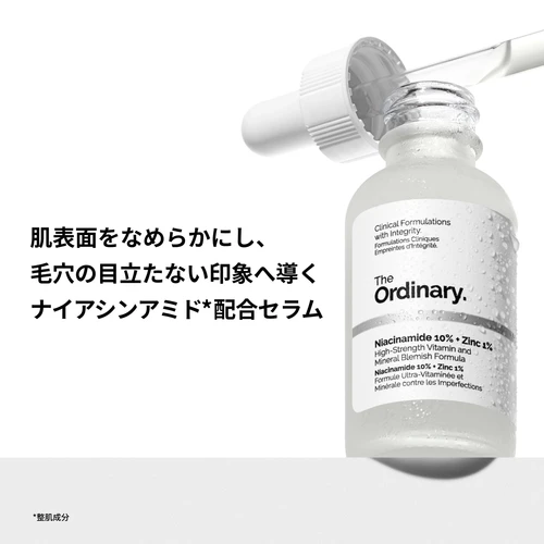 The Ordinary Niacinamide 10% + Zinc 1% Serum 60ml | דה אורדינרי סרום ניאצינמיד 10% + אבץ 1% 60 מ"ל