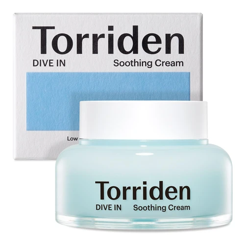 Torriden Dive-In Low Molecular Hyaluronic Acid Soothing Cream 100ml | טורידן קרם מרגיע דייב-אין חומצה היאלורונית 100 מ"ל