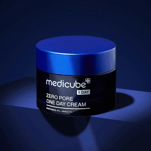 Medicube Zero Pore One Day Cream Panthenol 5% + BHA 50ml | מדיקיוב קרם זירו פור ואן דיי 50 מ"ל