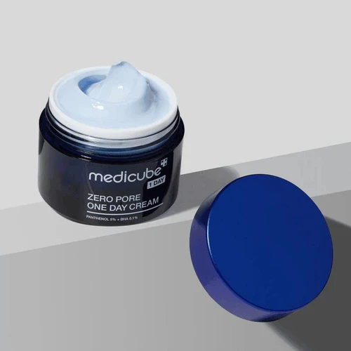 Medicube Zero Pore One Day Cream Panthenol 5% + BHA 50ml | מדיקיוב קרם זירו פור ואן דיי 50 מ"ל
