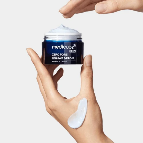 Medicube Zero Pore One Day Cream Panthenol 5% + BHA 50ml | מדיקיוב קרם זירו פור ואן דיי 50 מ"ל