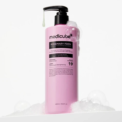 Medicube Rosemary PDRN Hair & Scalp Shampoo 500ml | מדיקיוב שמפו רוזמרין PDRN לשיער וקרקפת 500 מ"ל
