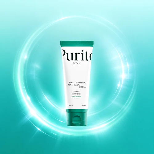 פוריטו קרם לחות במבוק ופנתנול 10% לפנים 100 מ״ל | Purito Mighty Bamboo Panthenol Cream