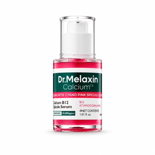 ד״ר מלקסין סרום ורוד סידן B12 ספייקול 30 מ״ל | Dr.Melaxin Cemenrete Cyano Pink Spicule Serum 30ml