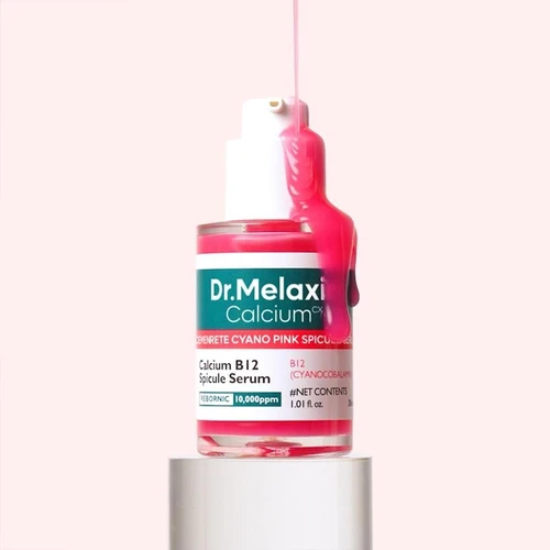 ד״ר מלקסין סרום ורוד סידן B12 ספייקול 30 מ״ל | Dr.Melaxin Cemenrete Cyano Pink Spicule Serum 30ml