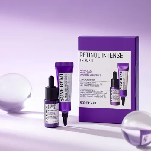 סאם ביי מי סט רטינול אינטנס למתחילים - SOME BY MI Retinol Intense Trial Kit - לחידוש העור וטיפול בקמטוטים