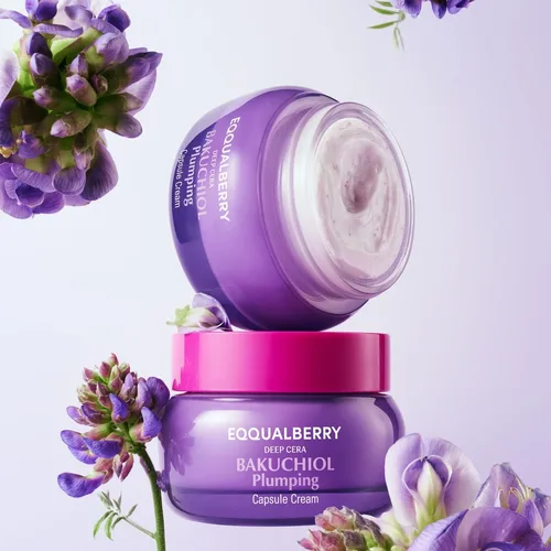 
איקוול ברי קרם קפסולות בקוצ'יול - EQQUALBERRY Bakuchiol Plumping Capsule Cream (50ml) - למראה עור מוצק, מלא וזוהר

 
