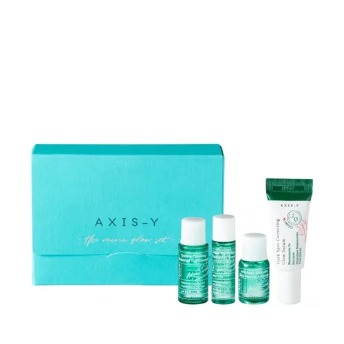 AXIS-Y The Mini Glow Set | אקסיס וואי מארז מיני גלו לטיפול בפיגמנטציה והענקת זוהר