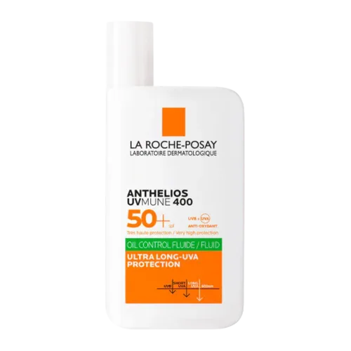 לה רוש פוזה אנתליוס להגנה מהשמש La Roche-Posay Anthelios UVMUNE 400 Oil Control Fluid SPF50+ 50ml