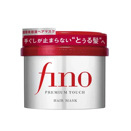 שיסיידו | Shiseido Fino Premium Touch Hair Mask פינו מסכת סרום יפנית יוקרתית לשיקום אינטנסיבי והזנת השיער - 230g