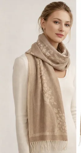 צעיף צמר רך ואופנתי