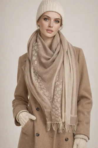 צעיף צמר רך ואופנתי