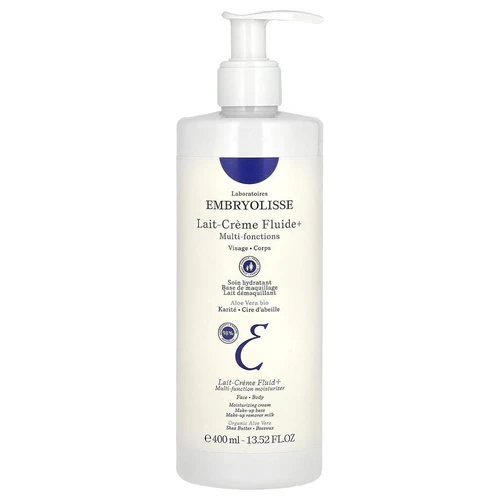 אמבריוליס | Embryolisse Lait-Creme Fluide + קרם לחות רב-תכליתי לפנים ולגוף להידרציה עמוקה - 400ml